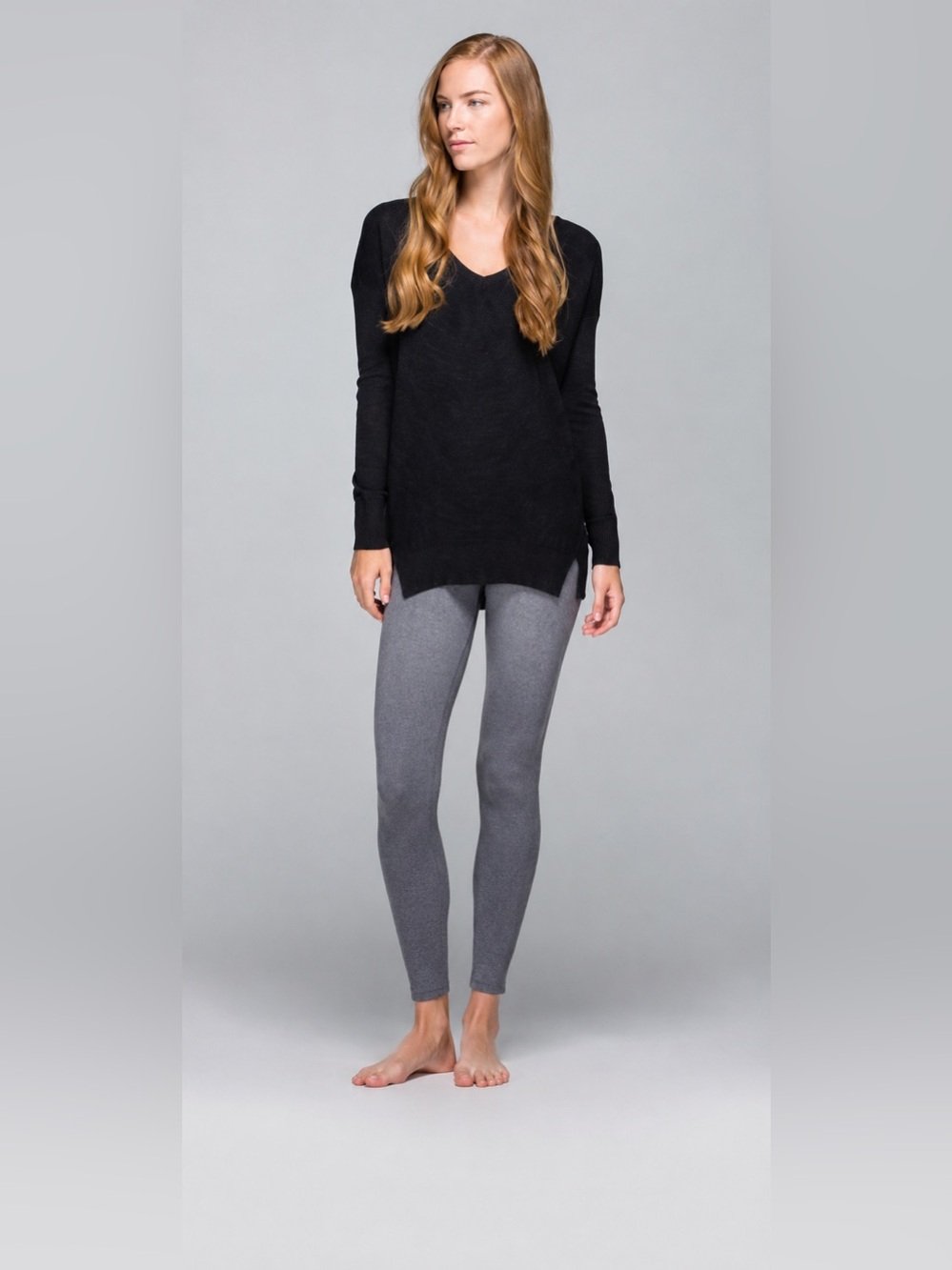 Lululemon Lululemon The Sweater Life
Heathered Black Size 4